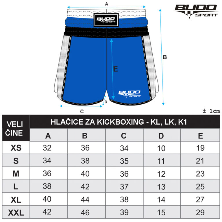 HLAČICE ZA KICKBOXINGBUDO PRO Budo sport