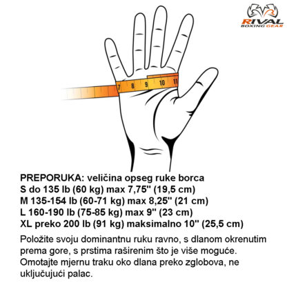 RUKAVICE ZA BOKS-PROFESIONAL (RAD NA VREĆI) - Slika 5